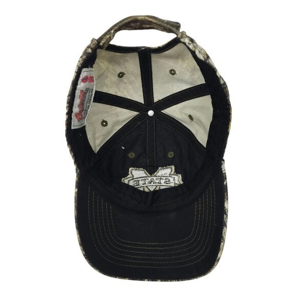 Mississippi State Bulldogs NCAA Camo Strapback Cap Hat Baseball Embroidered Logo - Picture 5 of 14